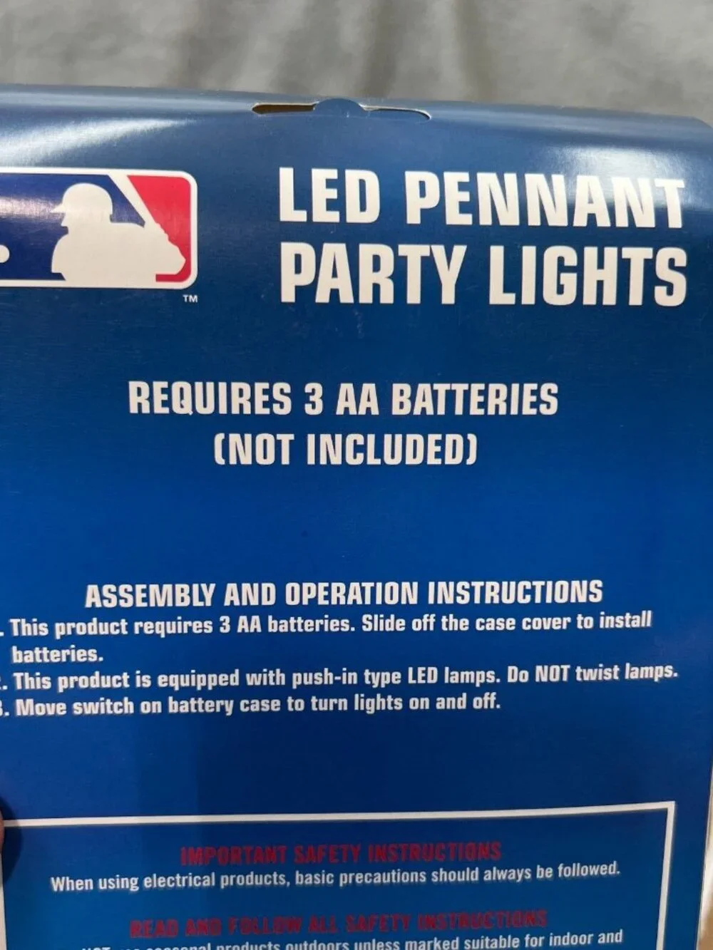 Texas Rangers Party Lights Sports Collector Series MLB Official Merch